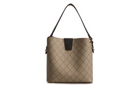 Lucky Bees Bolso tipo cubo Cream, Brown
